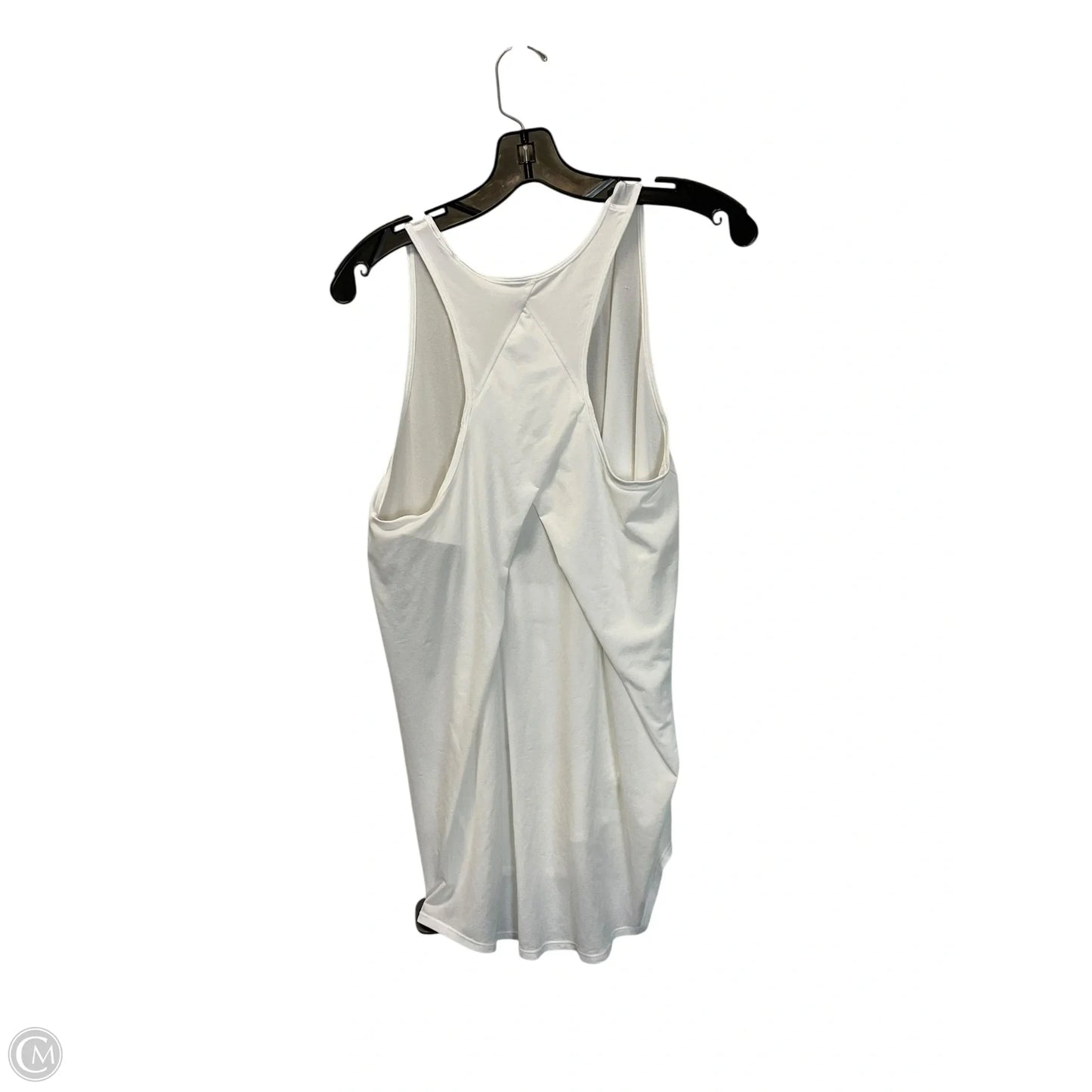 Athletic Tank Top By Lululemon In White, Size: M