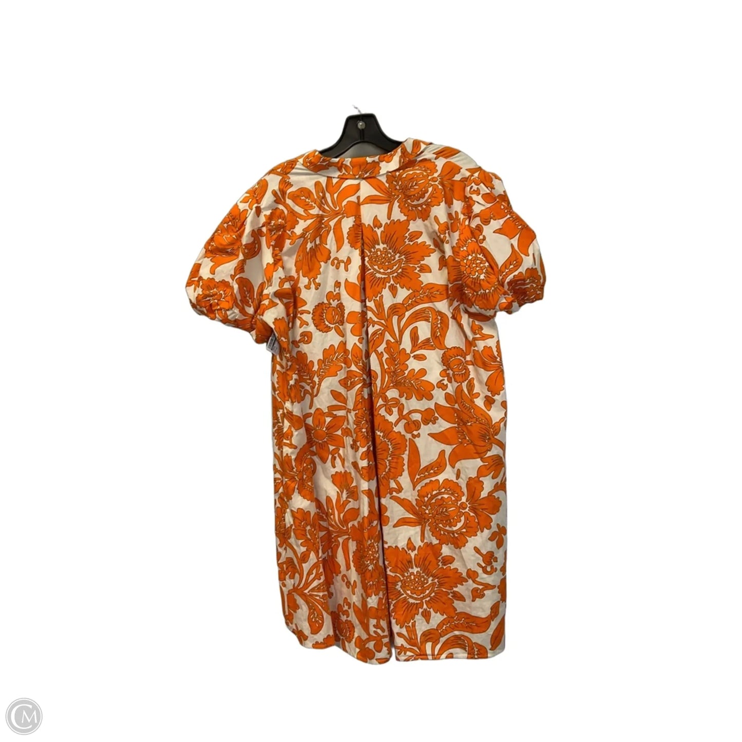 Dress Casual Short By Msk In Orange, Size: Xl