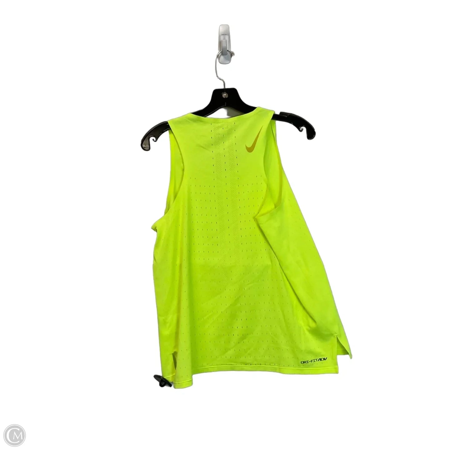Athletic Tank Top By Nike In Green, Size: L