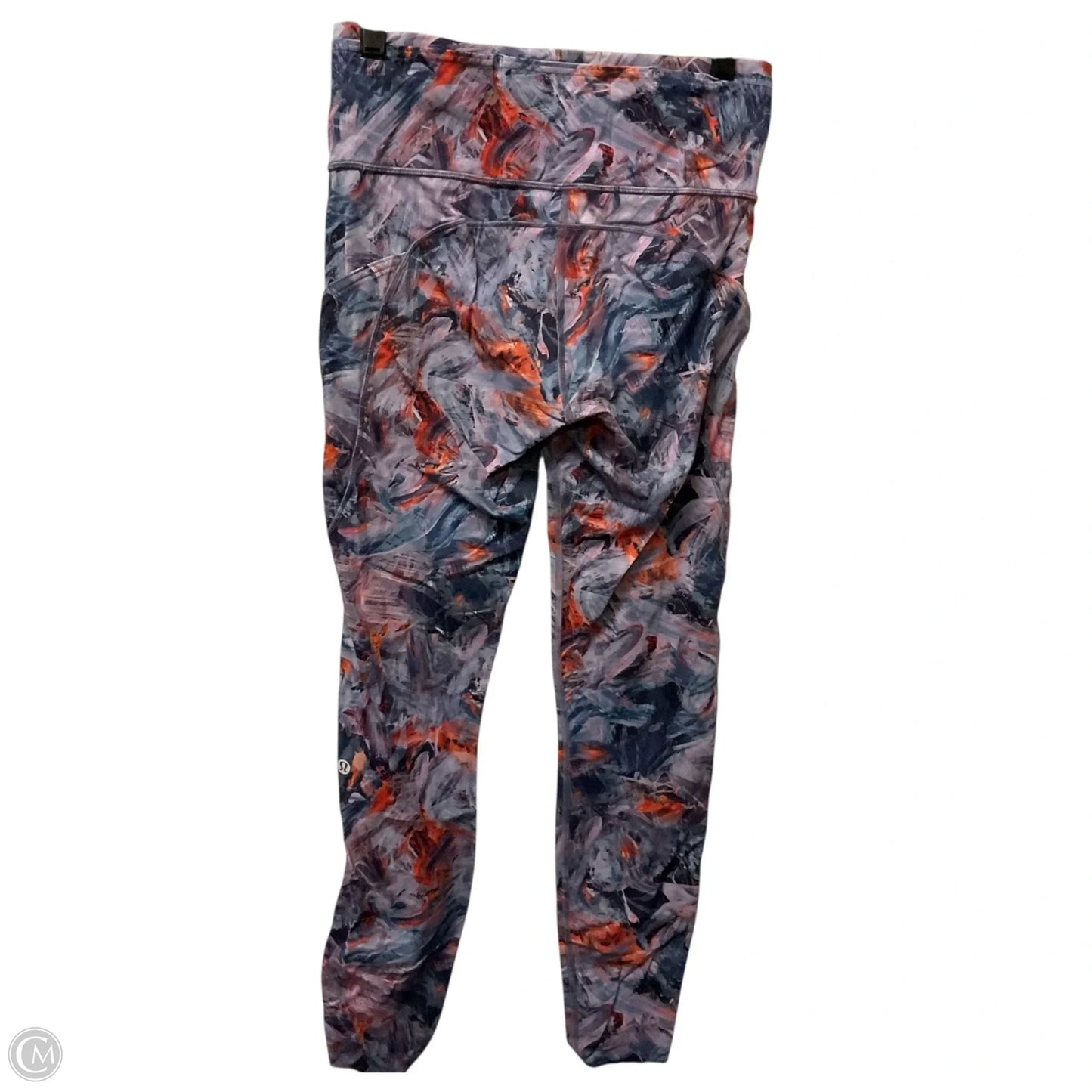 Athletic Leggings By Lululemon In Blue & Purple, Size: 6
