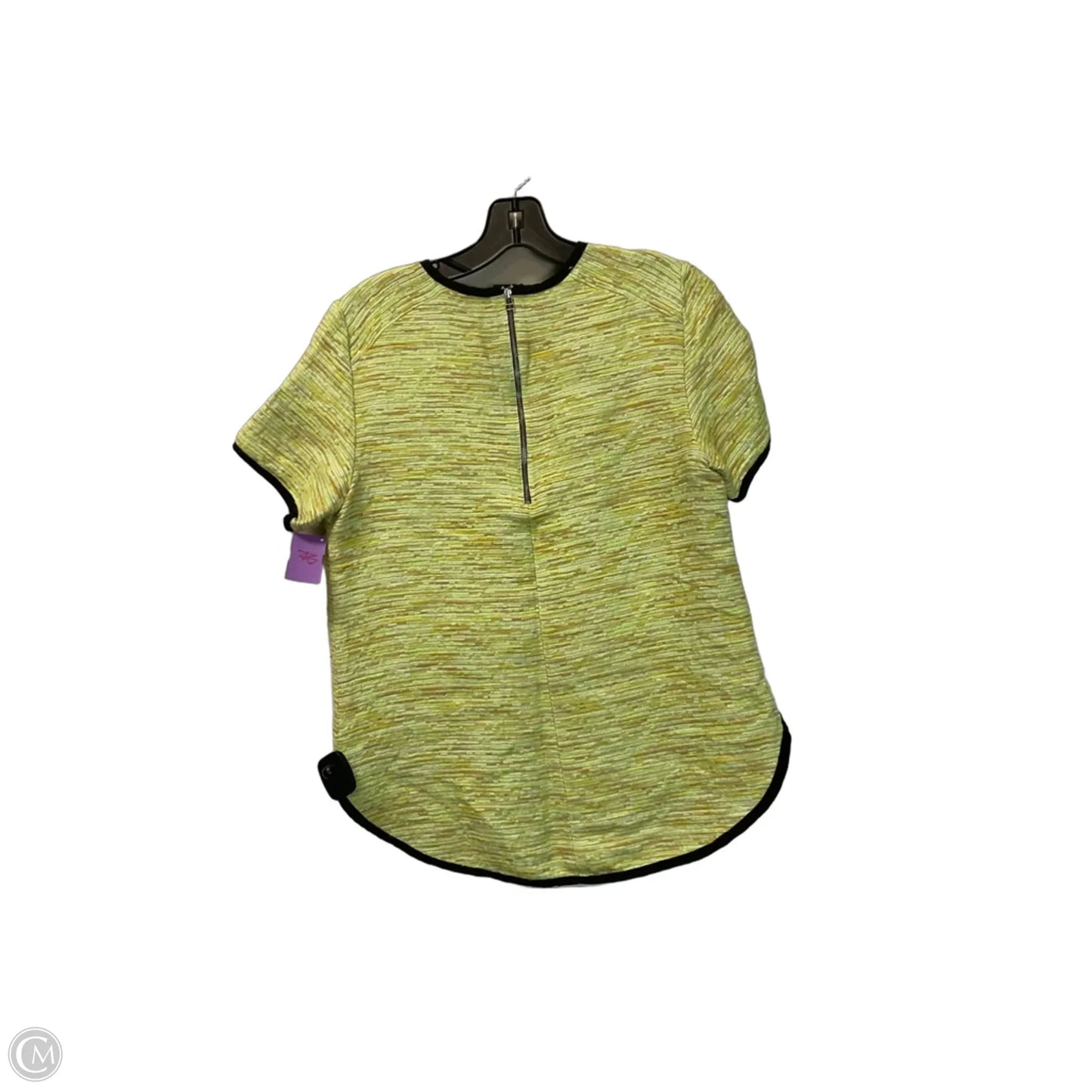 Top Short Sleeve By Wilfred In Black & Green, Size: S