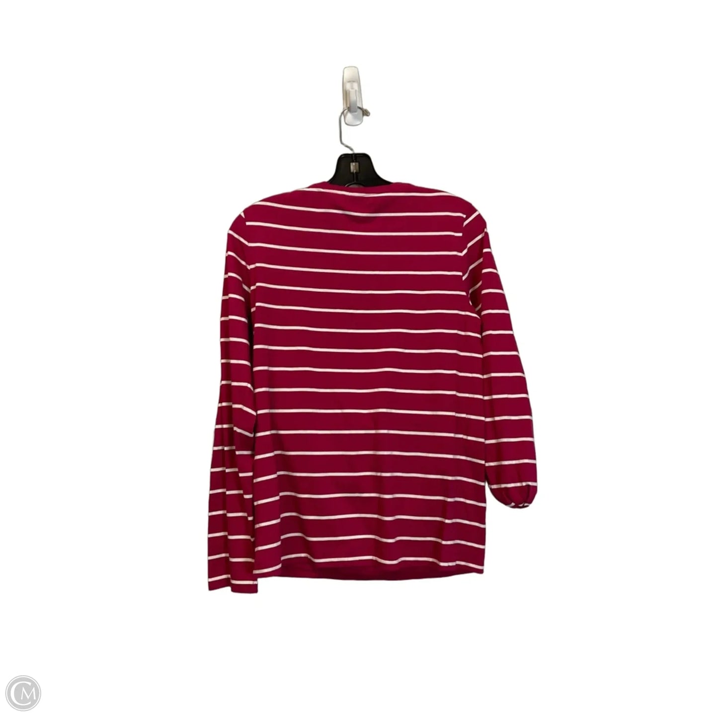 Top Long Sleeve Basic By Ralph Lauren In Pink, Size: M