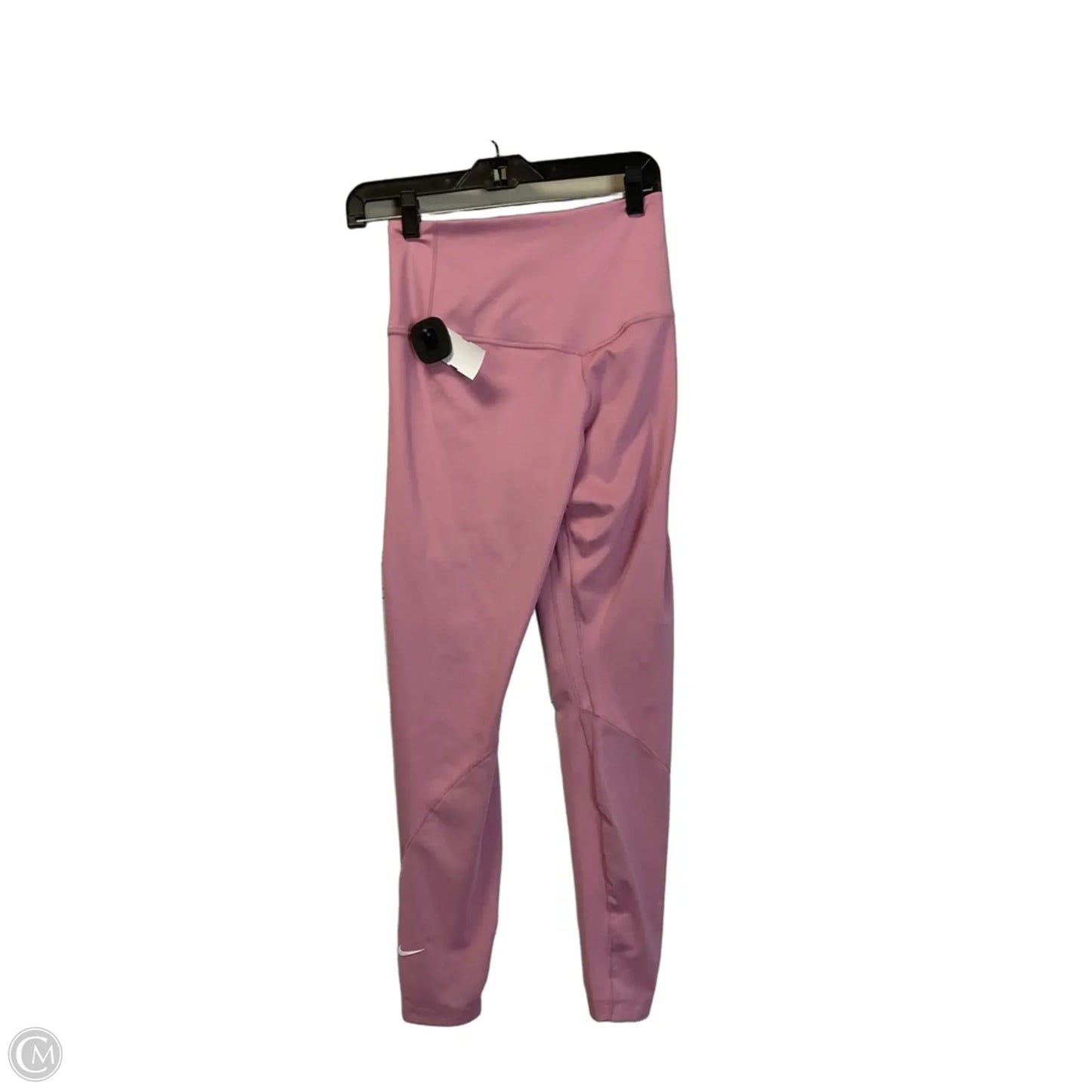 Athletic Leggings By Nike In Pink, Size: S