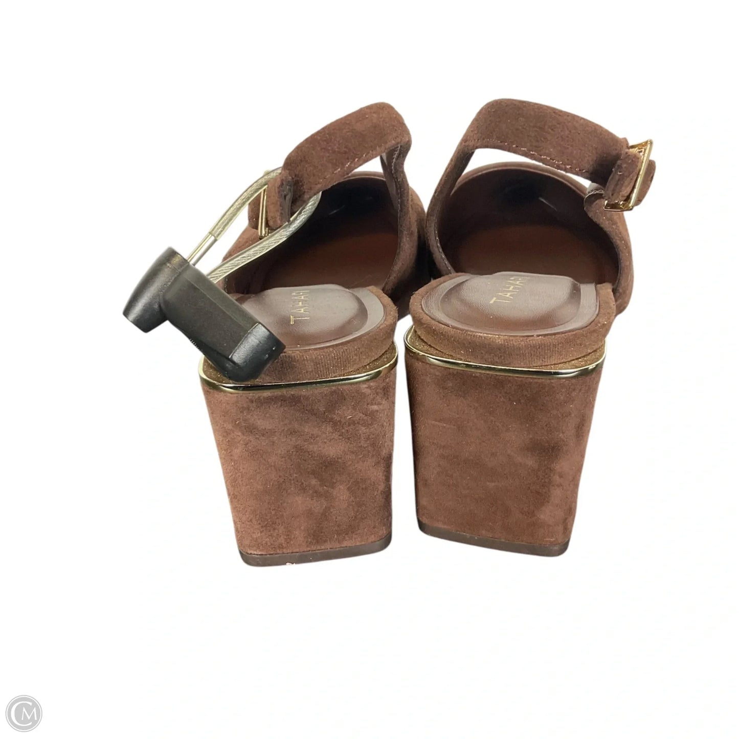 Shoes Heels Block By Tahari In Brown, Size: 8