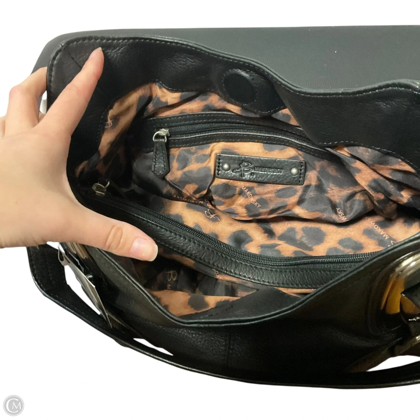 Handbag By B. Makowsky, Size: Medium