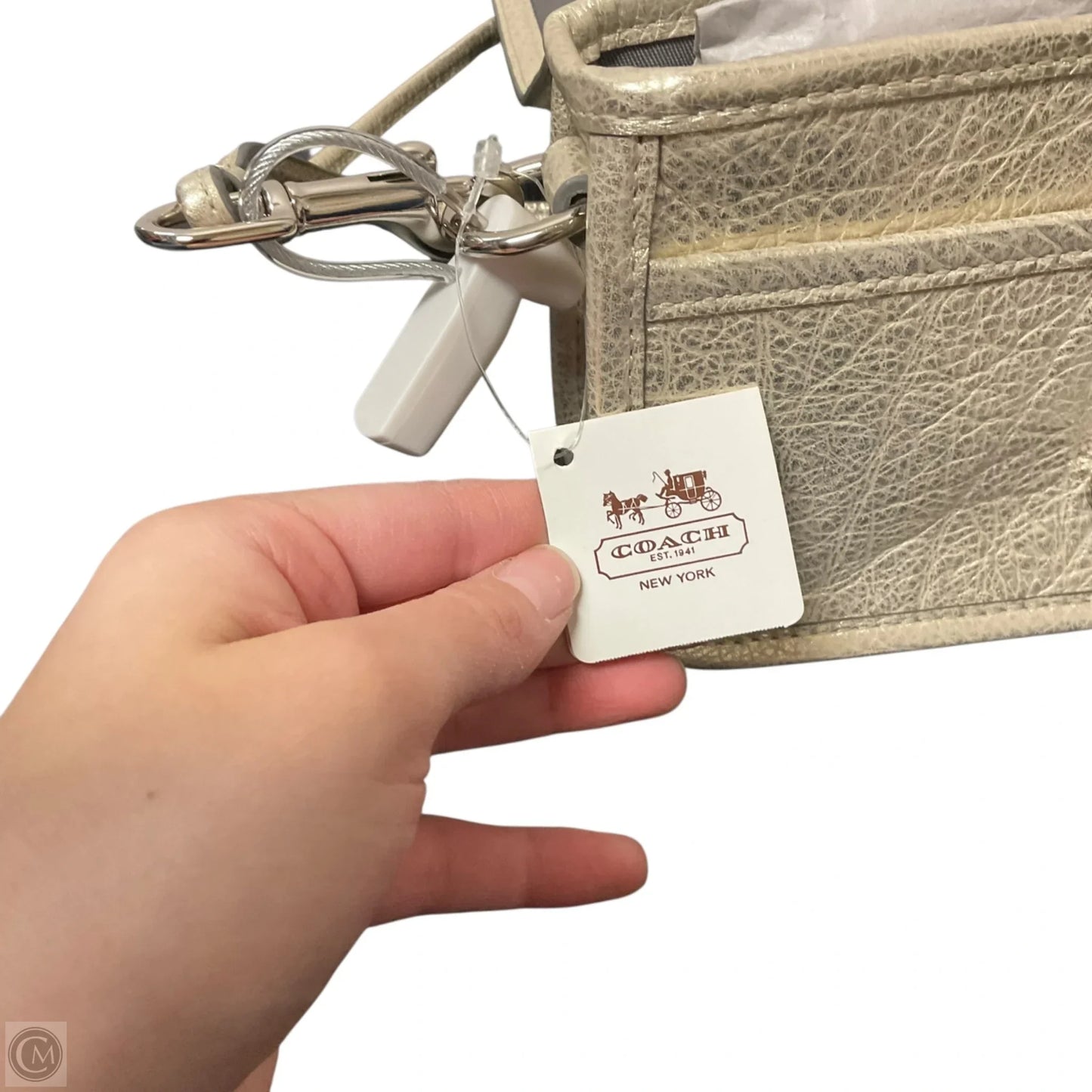 Crossbody Designer By Coach, Size: Small