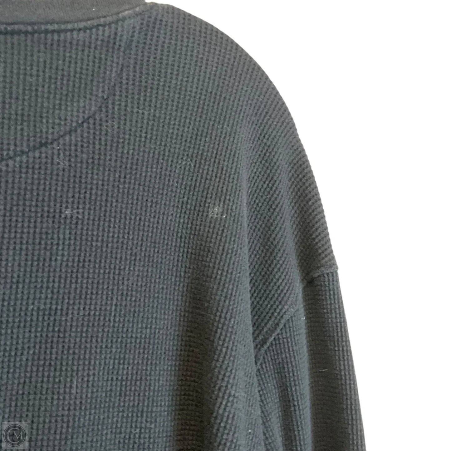 Top Long Sleeve By Anthropologie In Black, Size: S