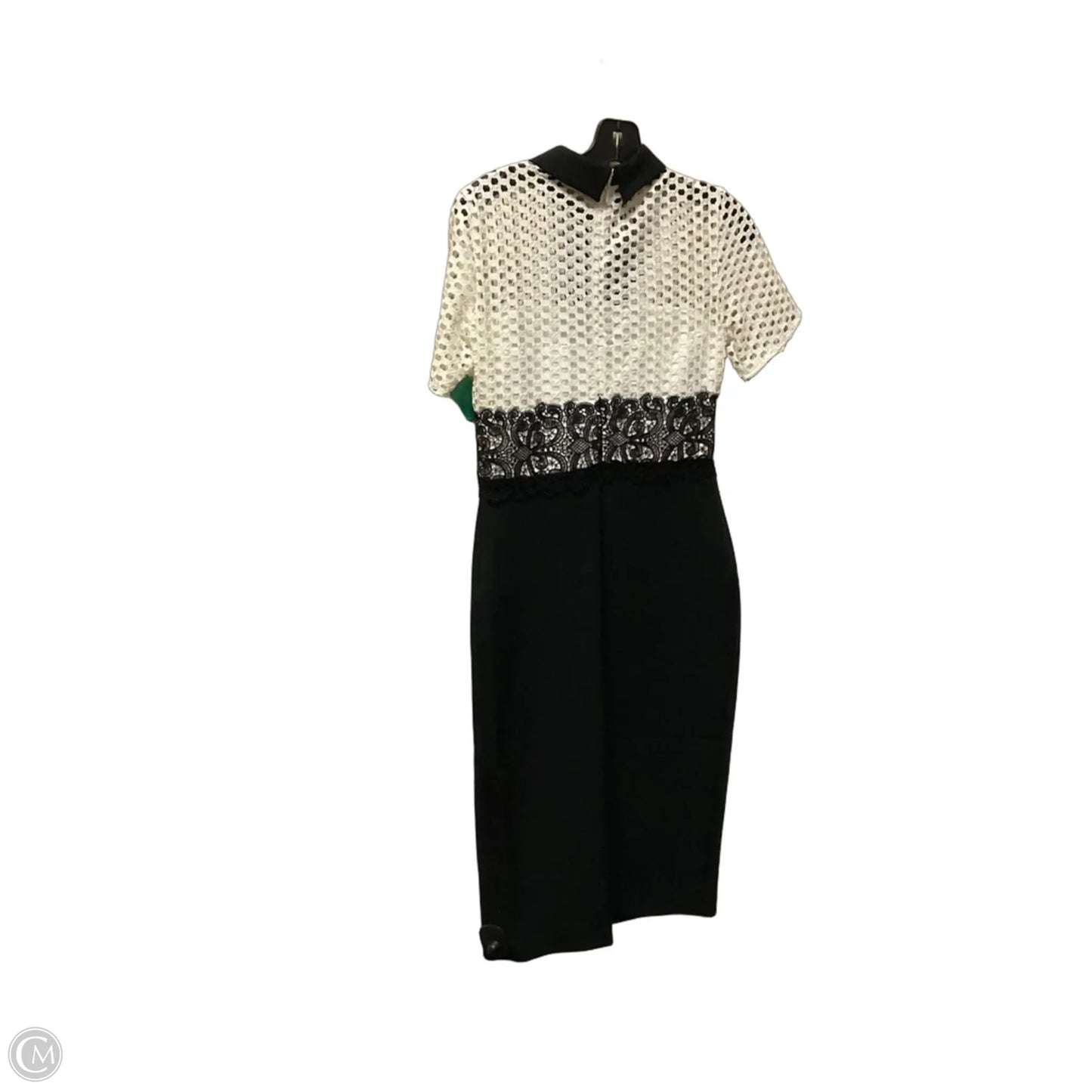 Dress Work By Zara In Black & White, Size: S
