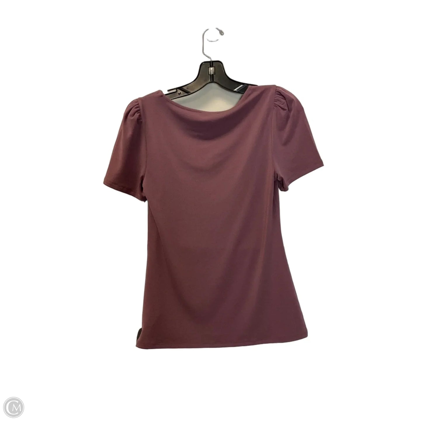 Top Short Sleeve By Express In Purple, Size: S