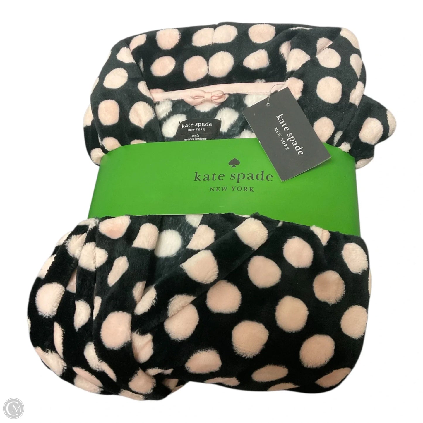 Pajamas Designer By Kate Spade In Black & Pink, Size: Xs