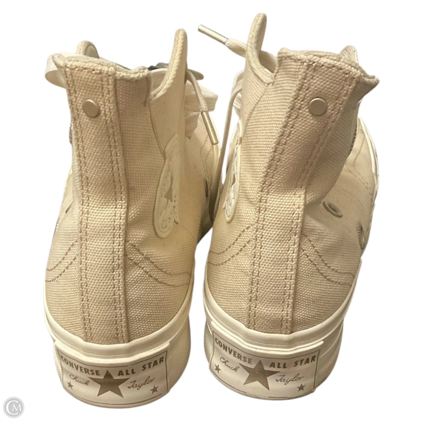 Shoes Sneakers By Converse In Cream, Size: 6.5
