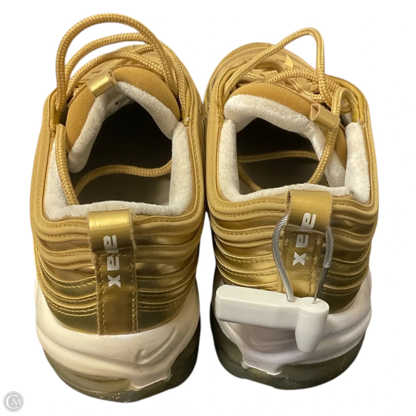 Shoes Sneakers By Nike In Gold, Size: 8