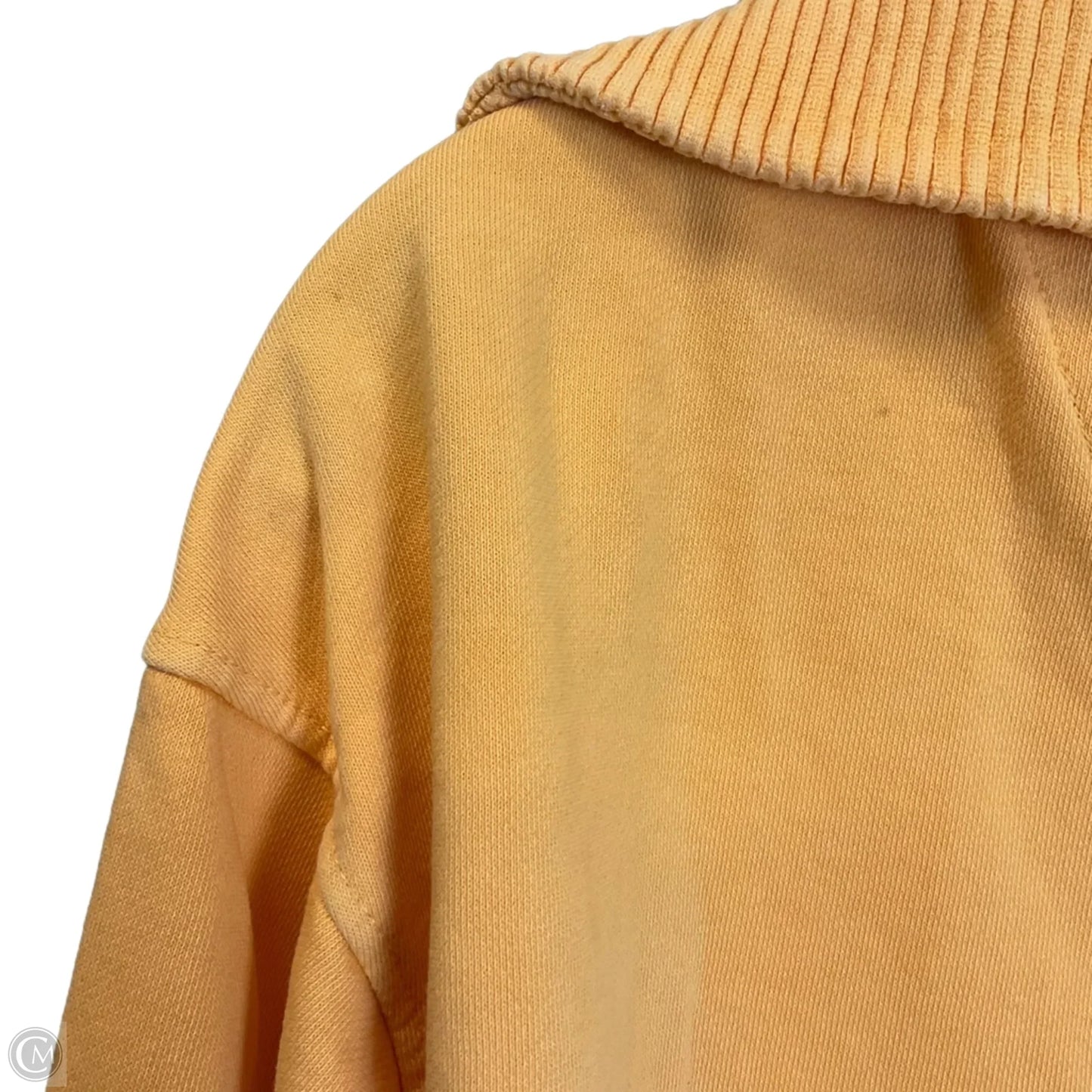 Jacket Shirt By C And C In Yellow, Size: M