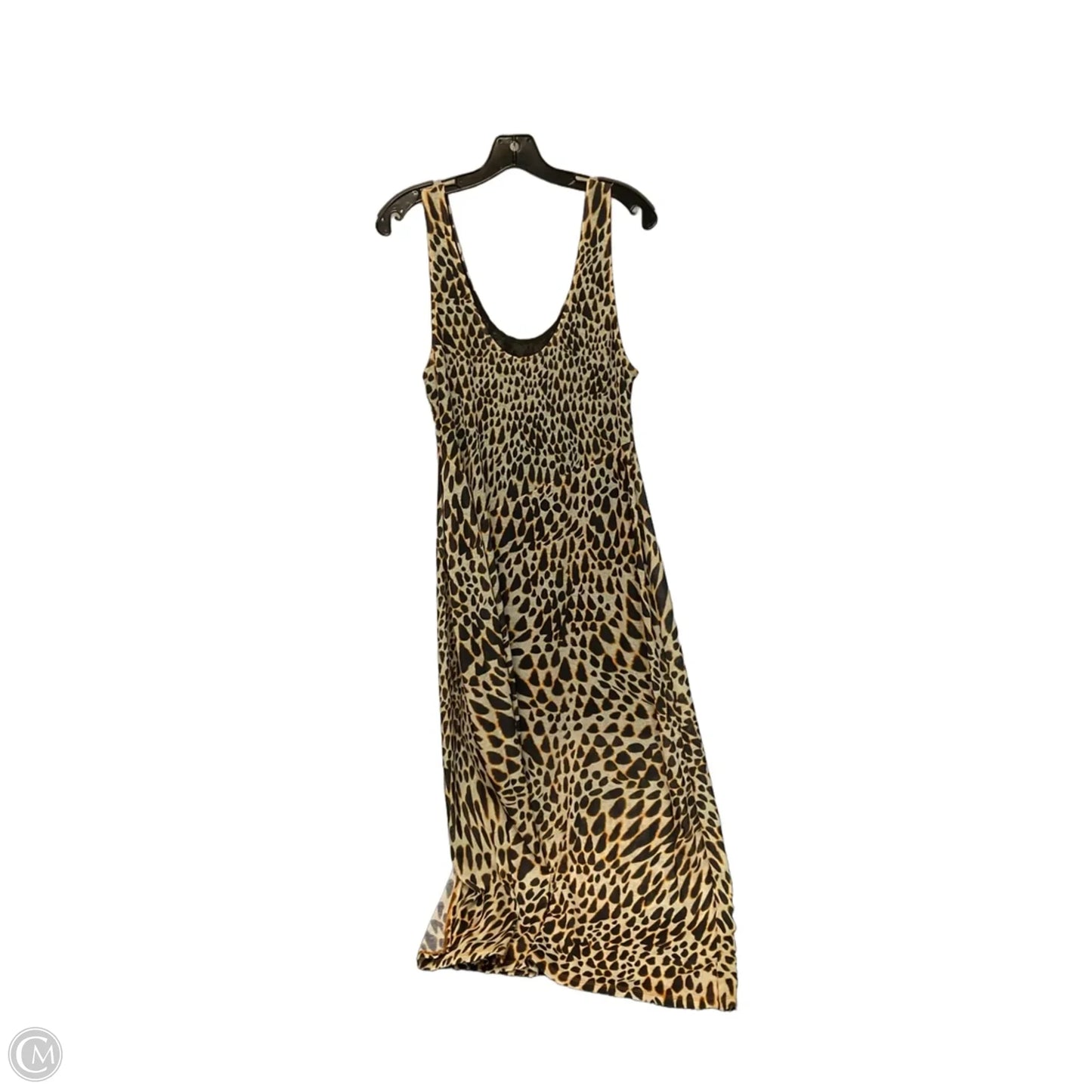 Dress Casual Maxi By Top Shop In Animal Print, Size: M