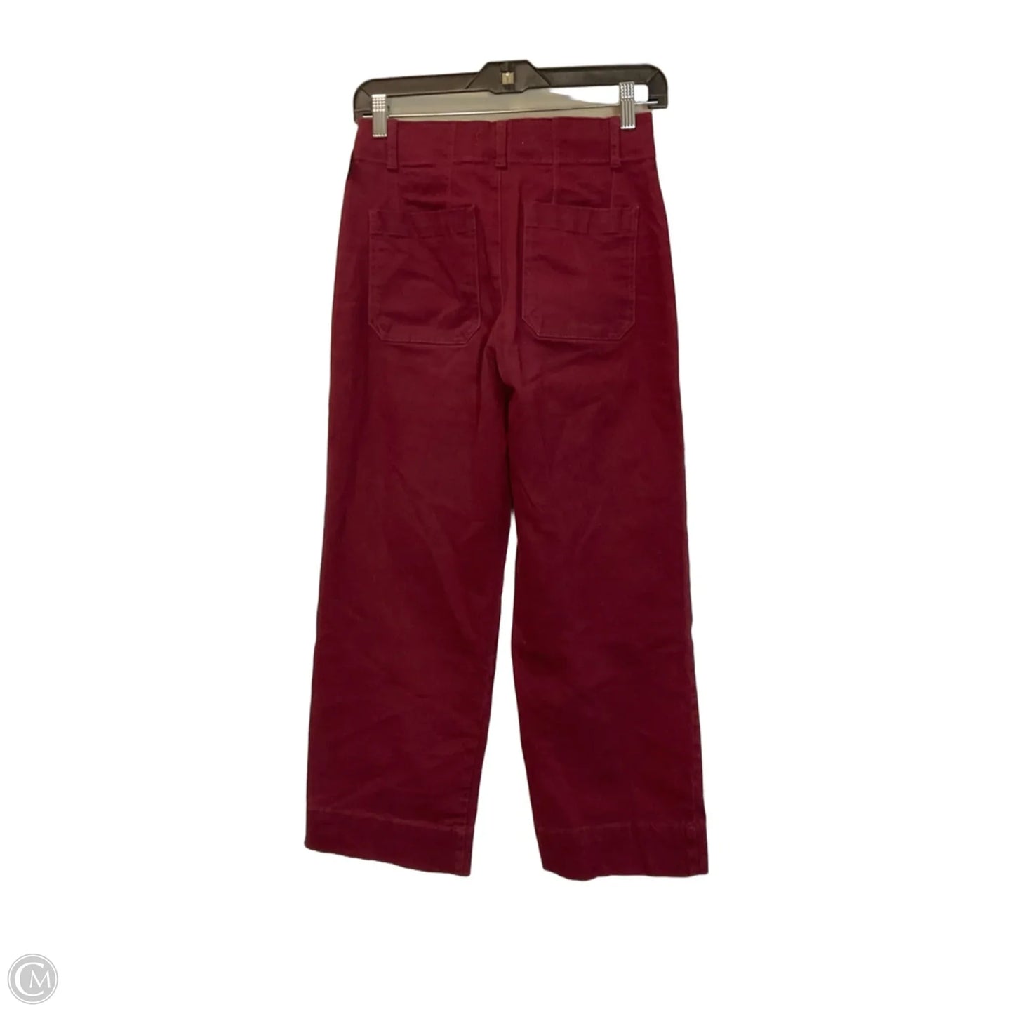 Pants Cropped By Bagatelle In Red, Size: 2