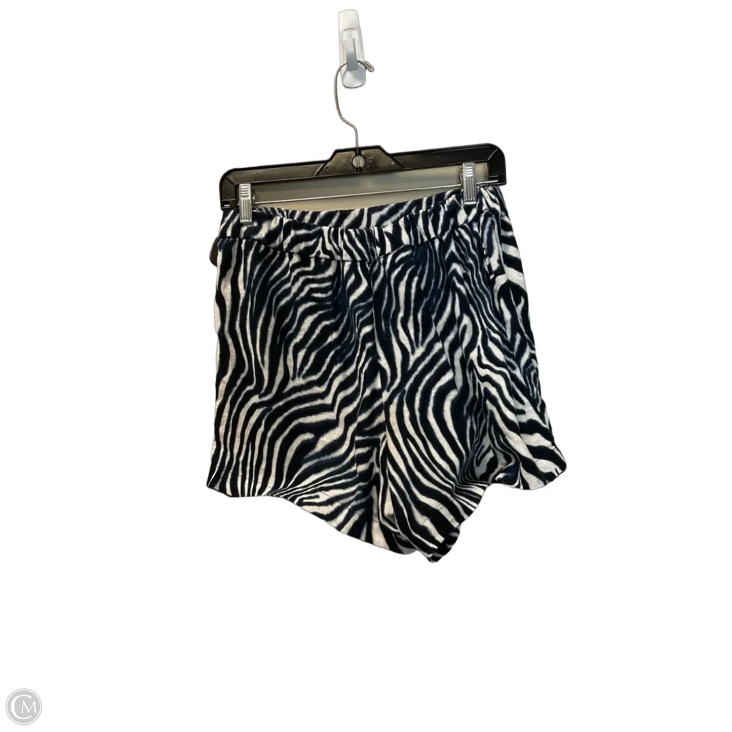 Shorts By Michael By Michael Kors In Zebra Print, Size: L