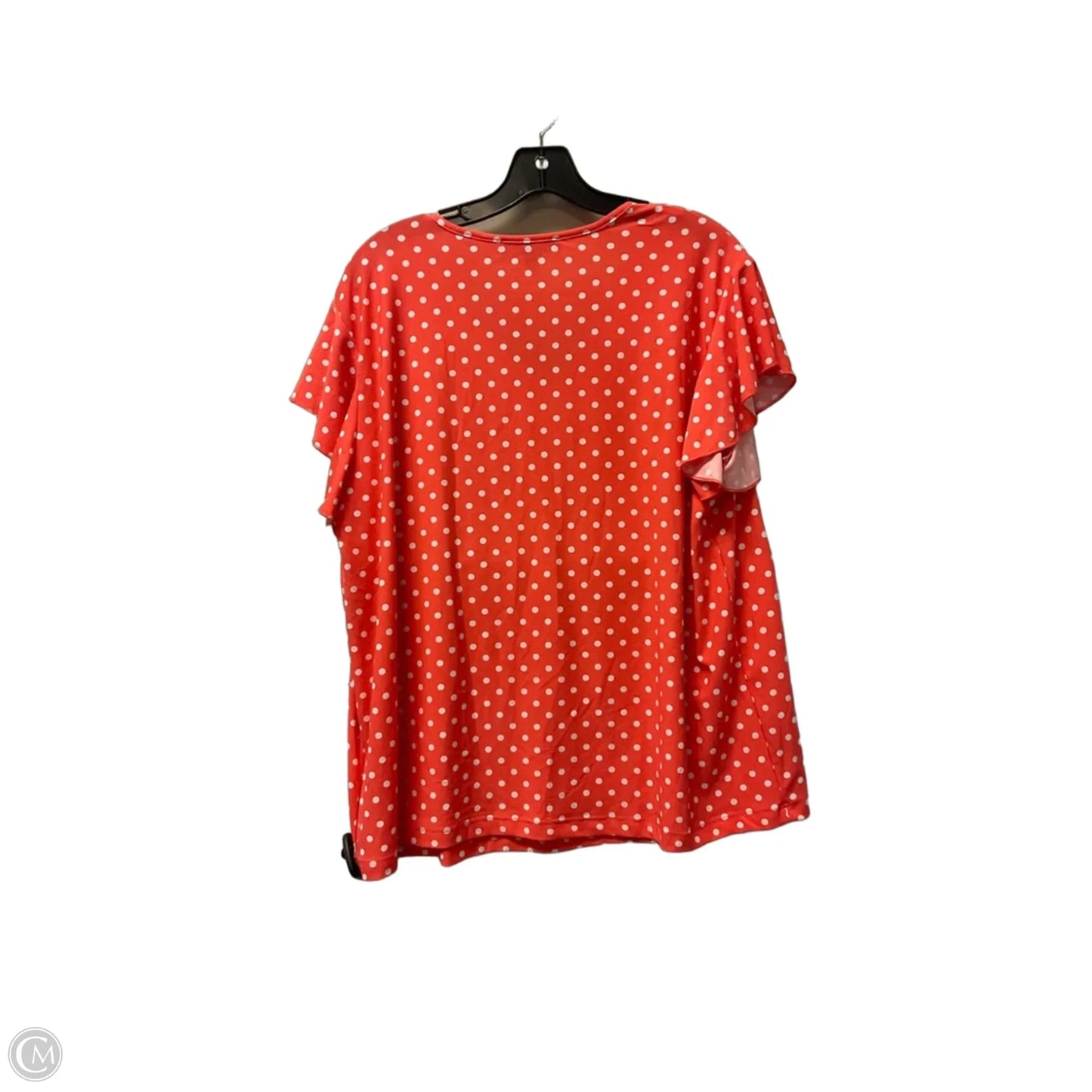 Top Short Sleeve By Clothes Mentor In Pink, Size: 2x