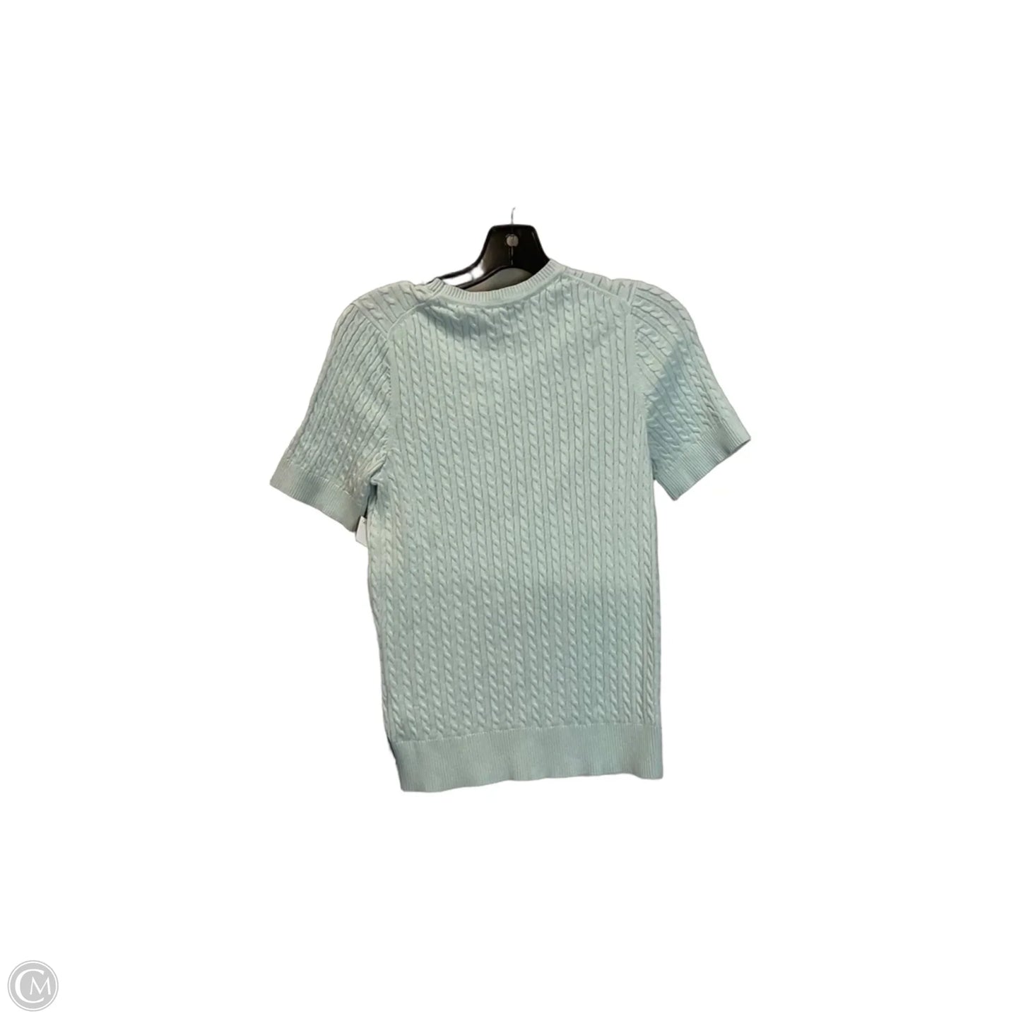 Top Short Sleeve By Tommy Hilfiger In Blue, Size: M