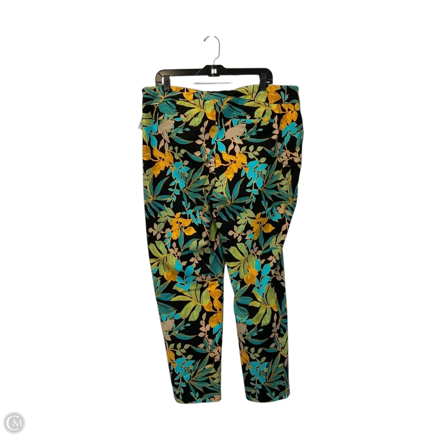 Pants Dress By Chicos In Tropical Print, Size: 16