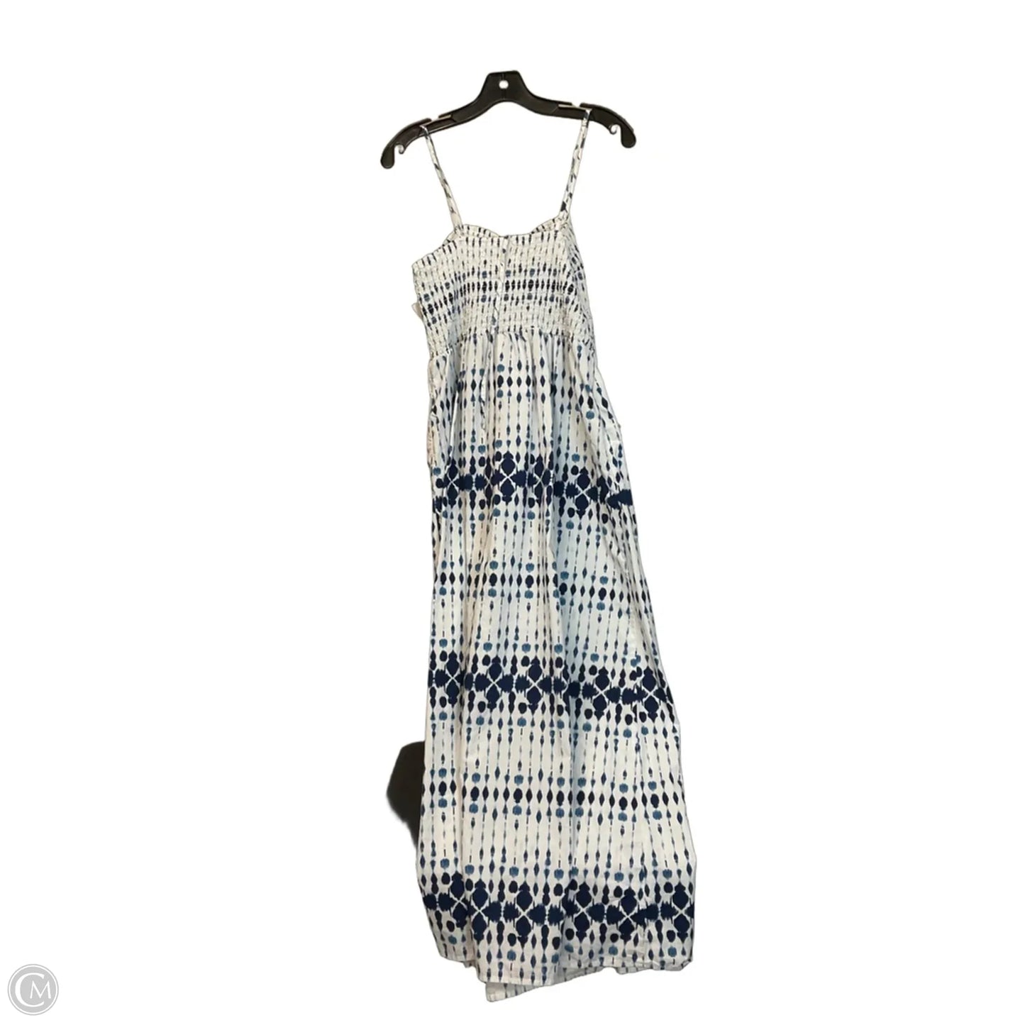 Dress Party Long By Universal Thread In Blue & White, Size: Xl