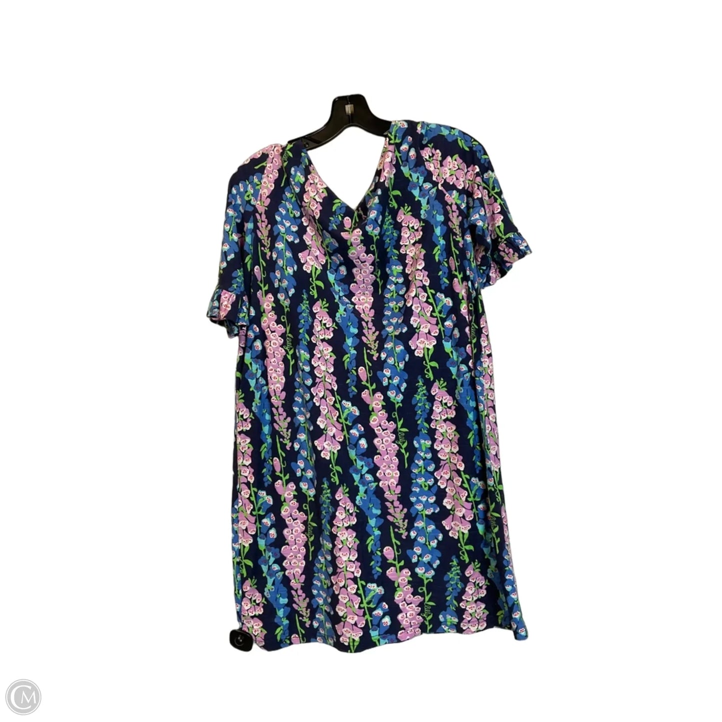 Dress Designer By Lilly Pulitzer In Navy, Size: L