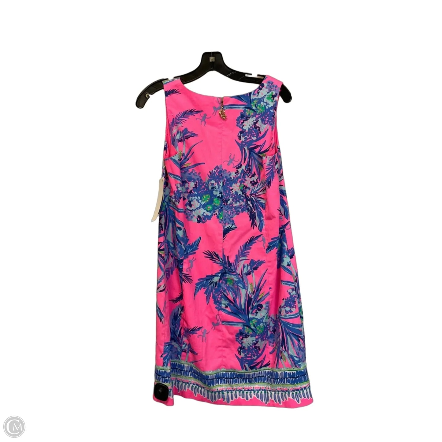 Dress Designer By Lilly Pulitzer In Blue & Pink, Size: 10