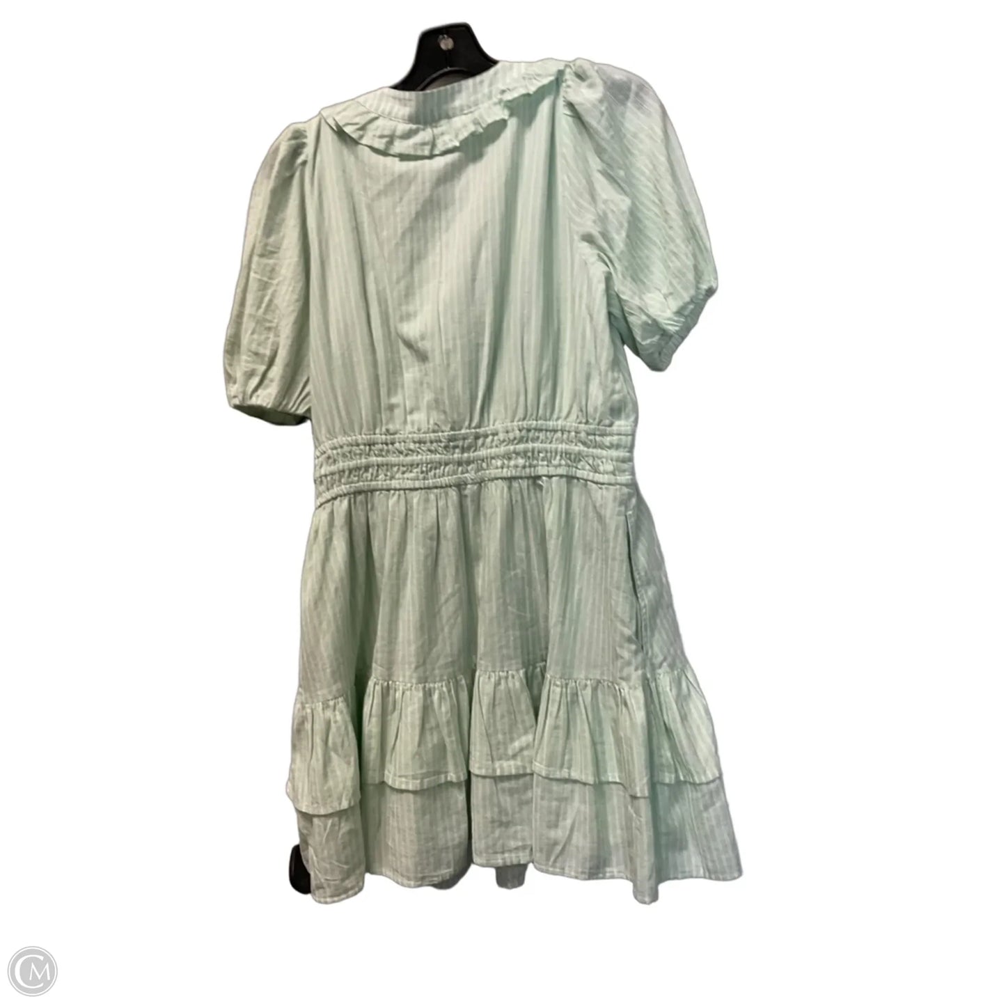 Dress Casual Short By Free Assembly In Green & White, Size: M