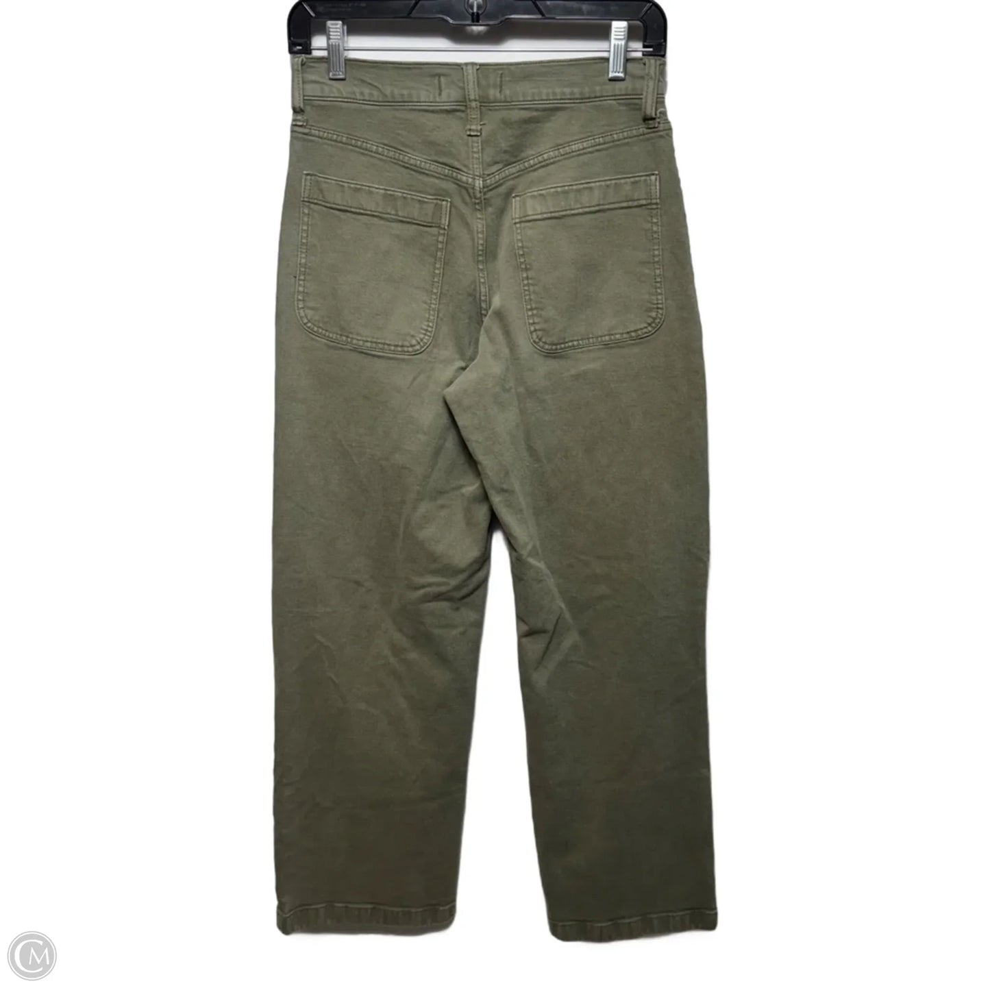 Emmet Wide Leg Pants By Madewell In Green, Size: 2/26