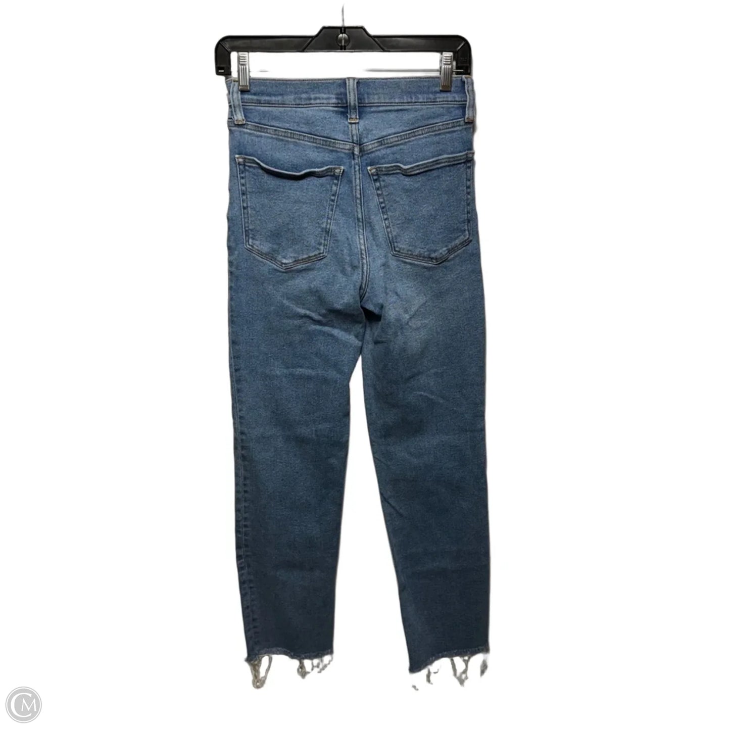 Stovepipe Jeans By J. Crew In Blue Denim, Size: 0/25