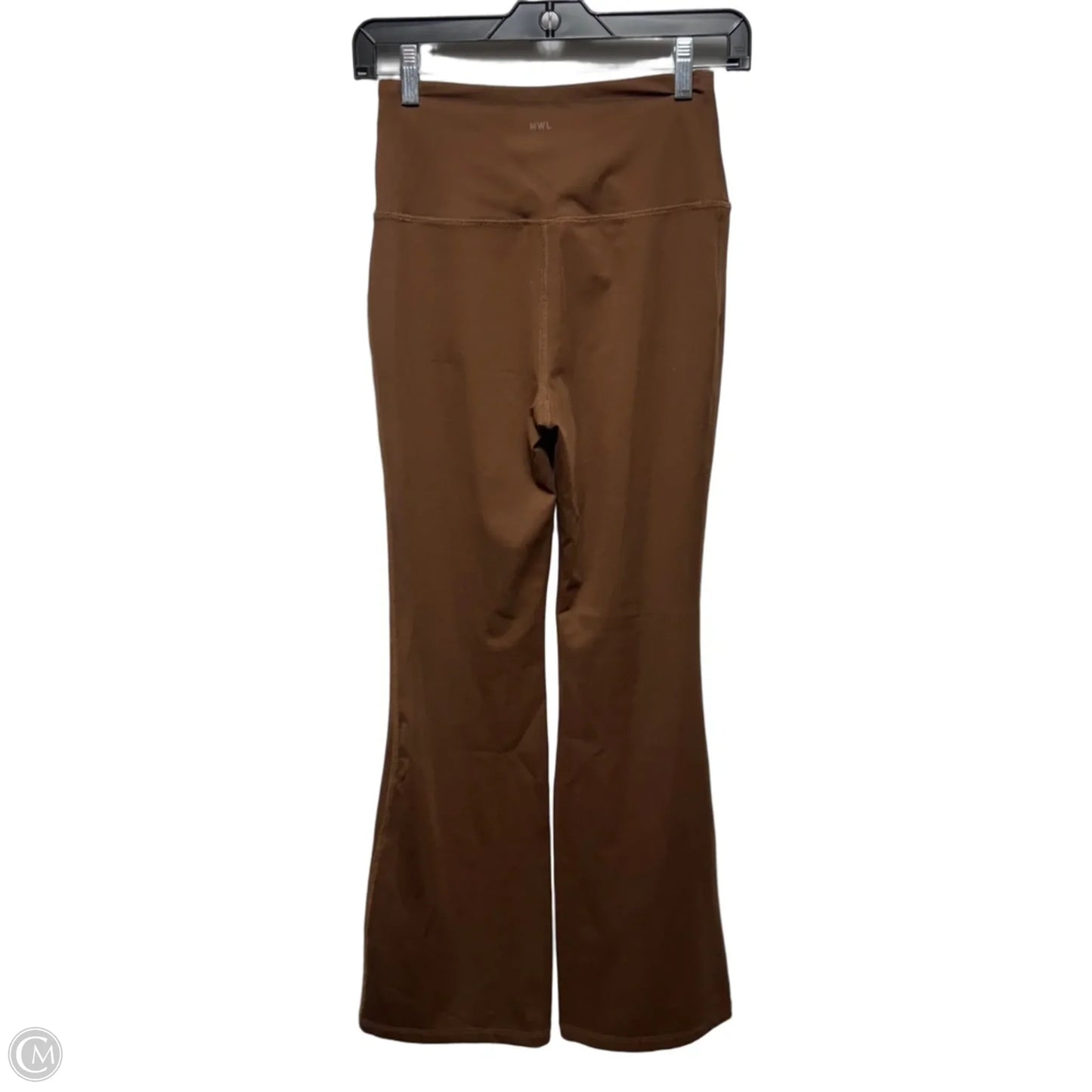 Flared Leggings Athletic Pants By Madewell In Brown, Size: S