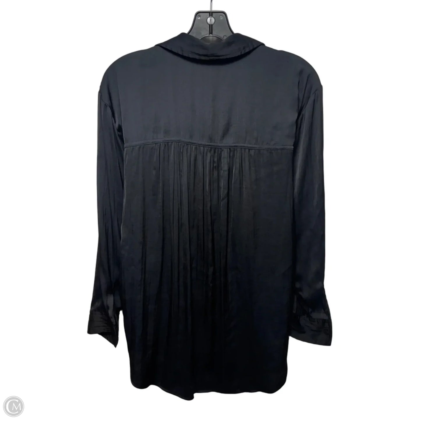 Top Long Sleeve By Anthropologie In Black, Size: Xs