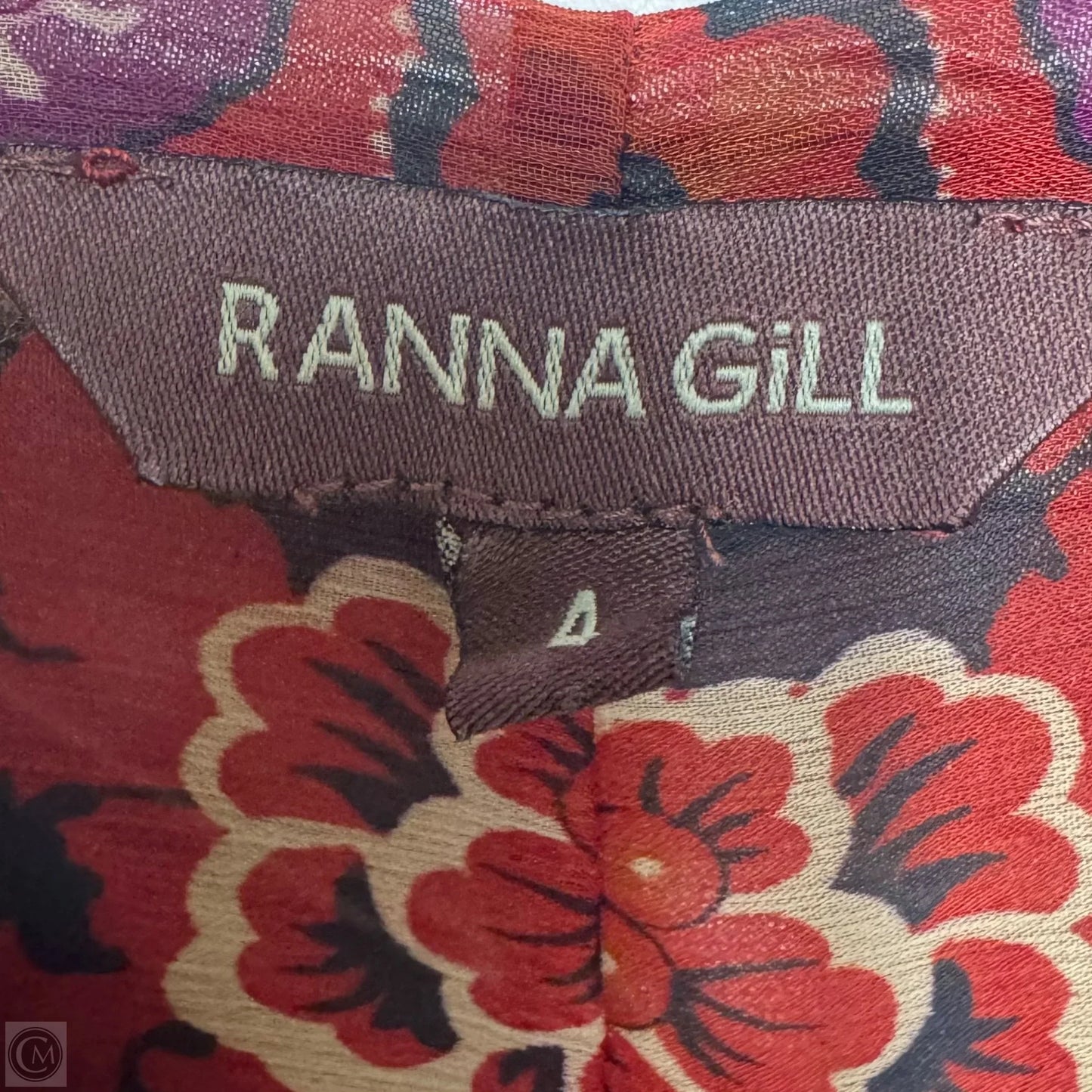 Ceret Maxi Dress By Ranna Gill X Anthropologie In Floral Print, Size: 4