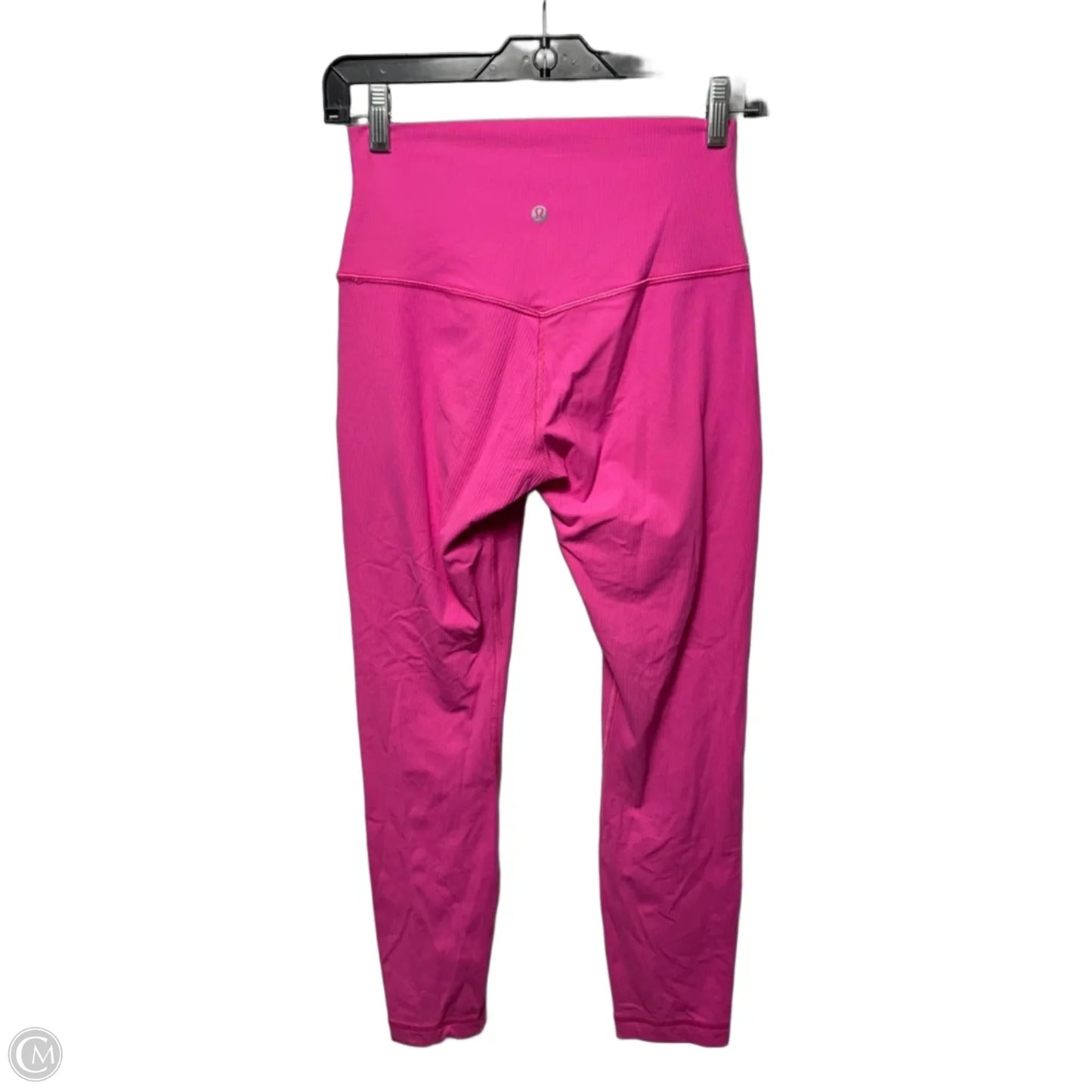 Ribbed Athletic Leggings By Lululemon In Pink, Size: 6