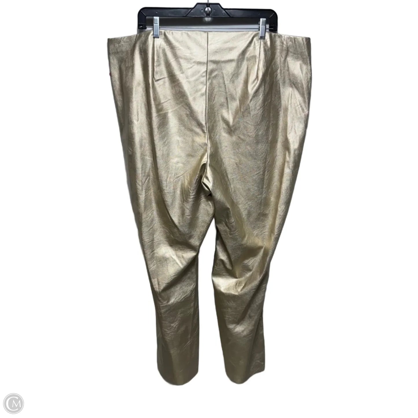 Confetti Ready Pants By Vince Camuto In Soft Gold, Size: 18