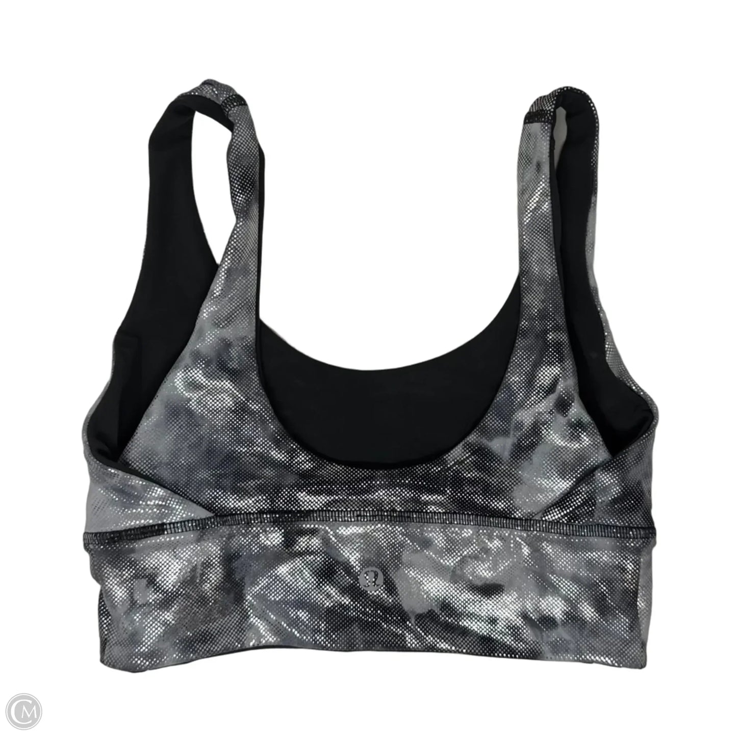 Reversible Athletic Bra By Lululemon In Silver, Size: 4
