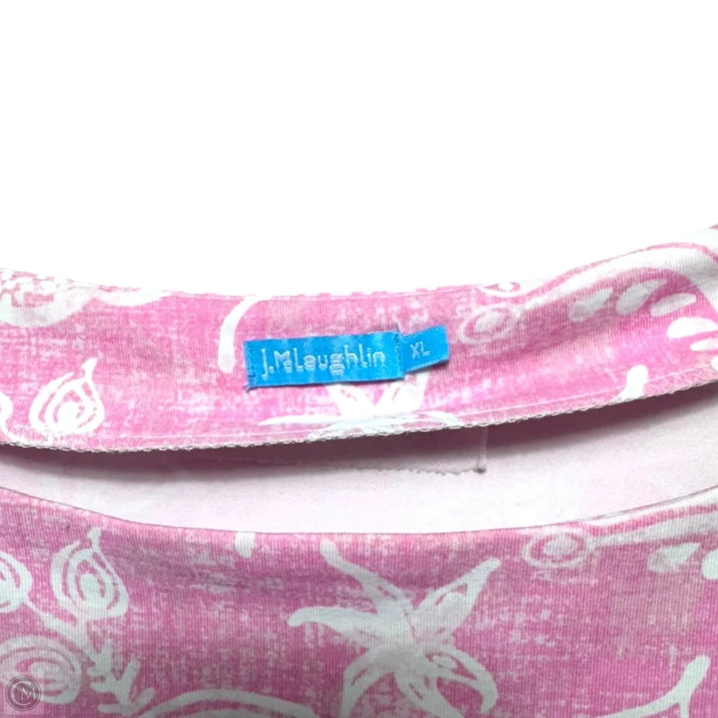 Top 3/4 Sleeve By J Mclaughlin In Pink, Size: Xl