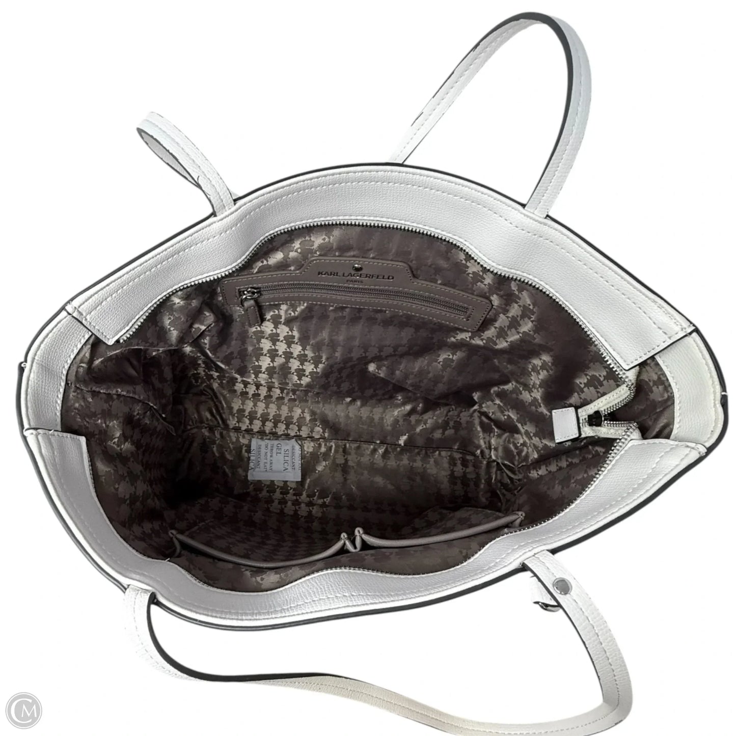 Adele Tote Designer By Karl Lagerfeld, Size: Large