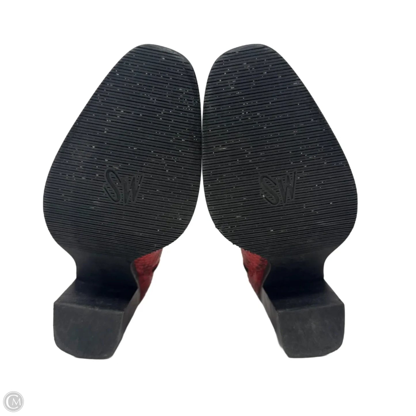 Boots Designer By Stuart Weitzman In Snakeskin Print, Size: 7