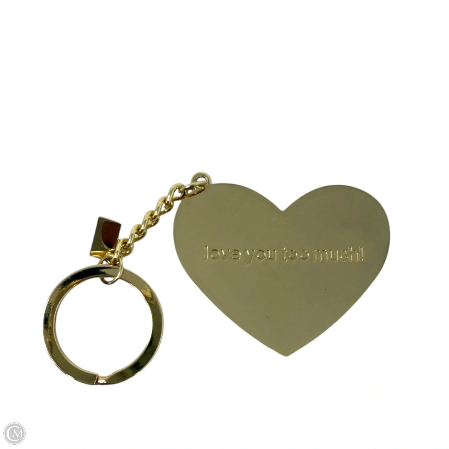 Heart Key Chain Designer By Lilly Pulitzer In Orchid Pink Sugar Rushin