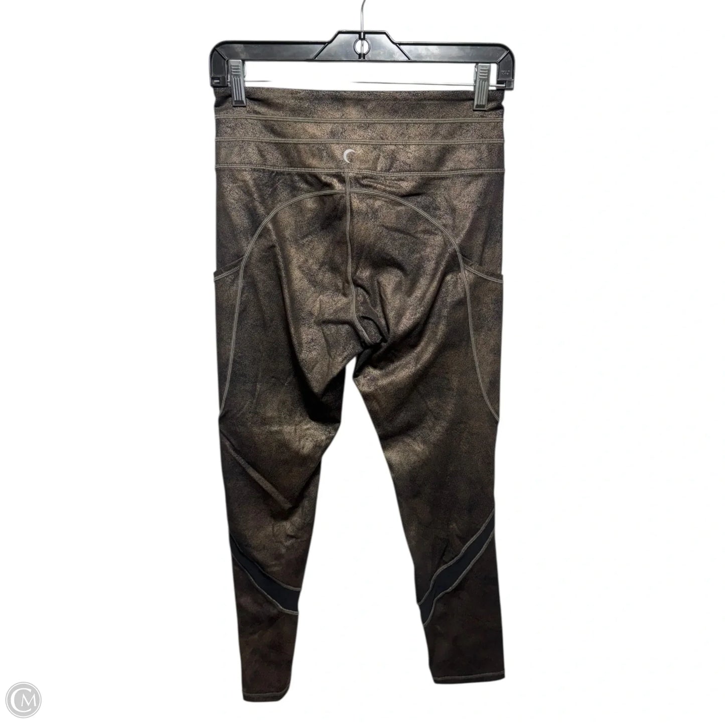 Athletic Leggings By Zyia In Bronze, Size: M