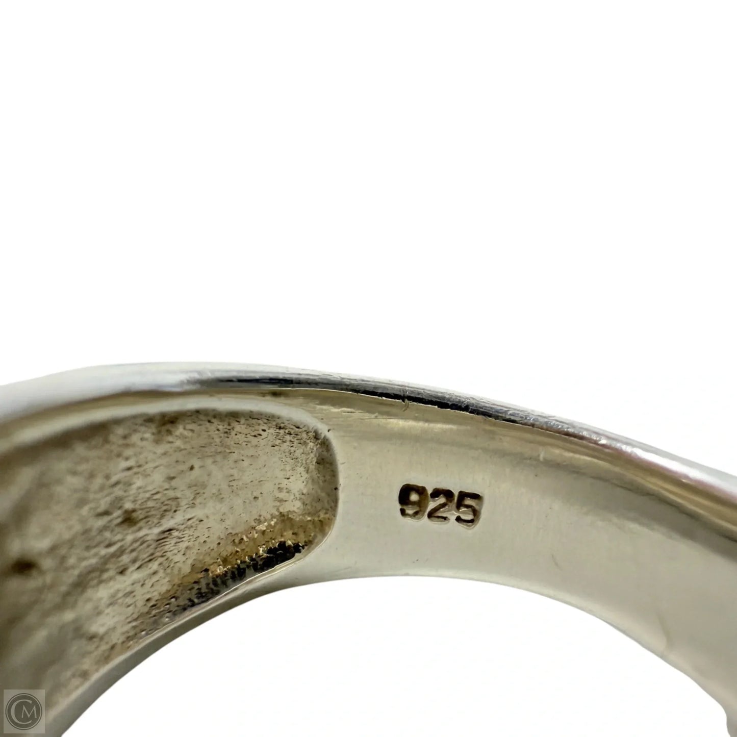 Native Sterling Silver & Multicolor Stone Inlay Ring, Size: 6