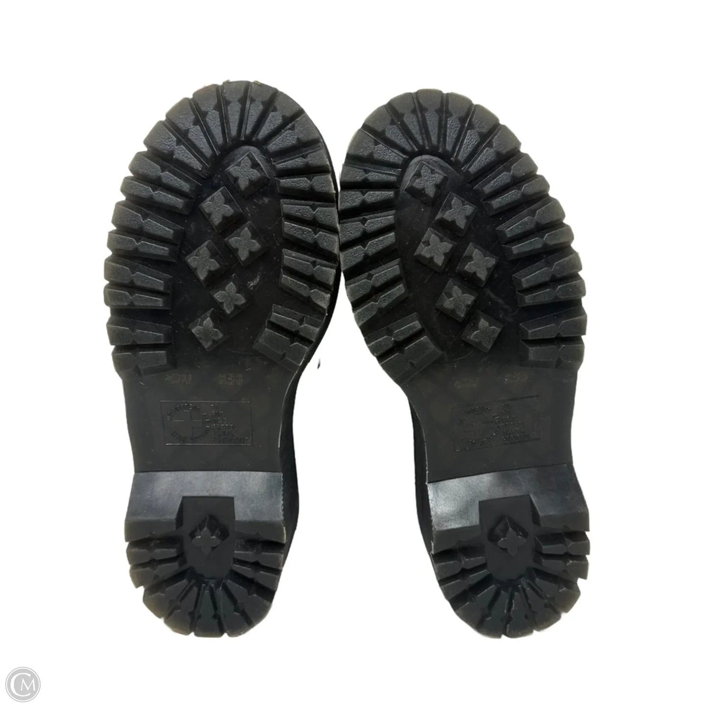 1461 Quad Smooth Leather Platform Oxfords By Dr Martens In White, Size: 8