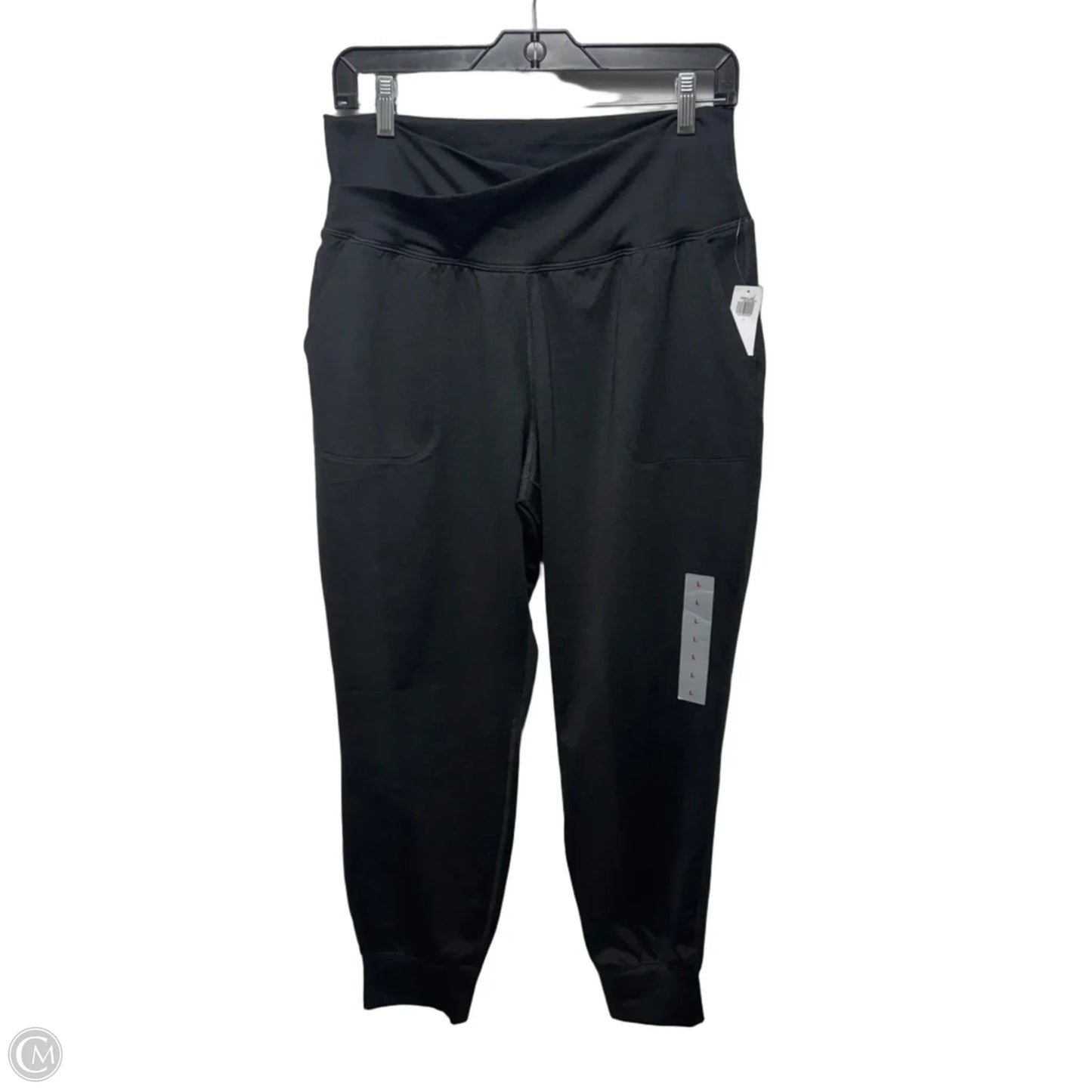 Extra High Rise Jogger Athletic Leggings By Old Navy In Black, Size: L