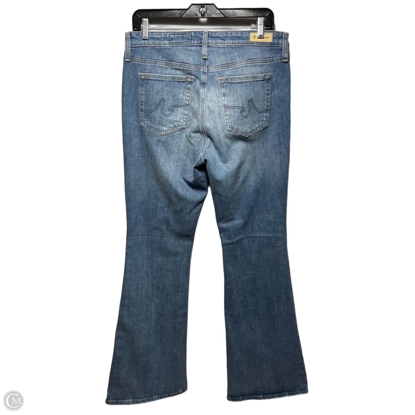 Farrah Bootcut Jeans Flared By Ag Jeans In Blue Denim, Size: 10 / 30x32