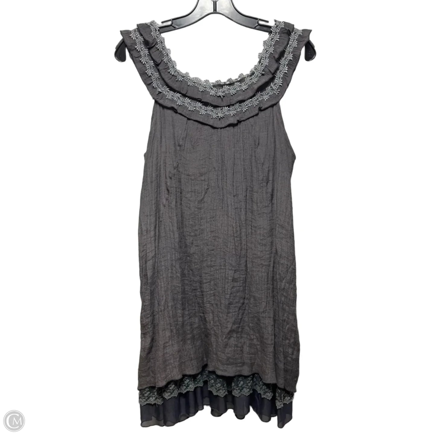 Tunic Sleevless By Urban Mango In Grey, Size: L