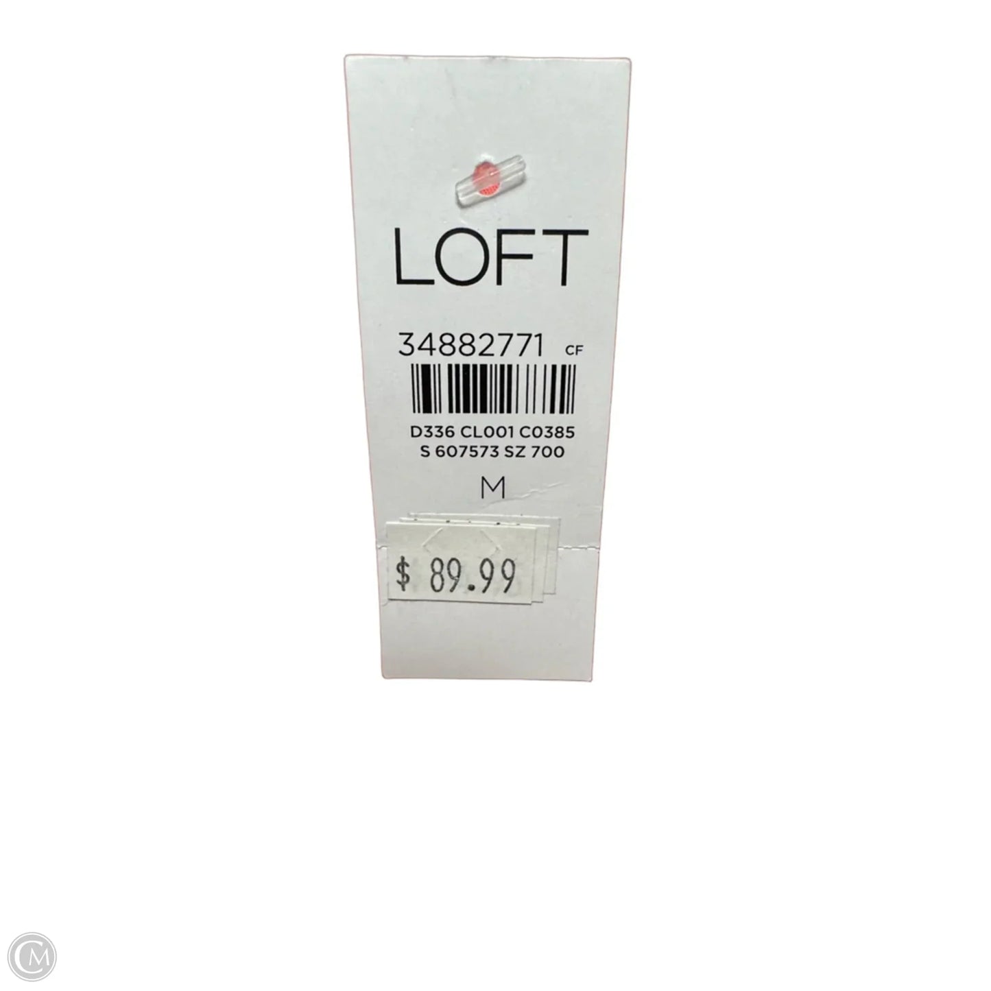 Skirt Midi By Loft In Orange, Size: M