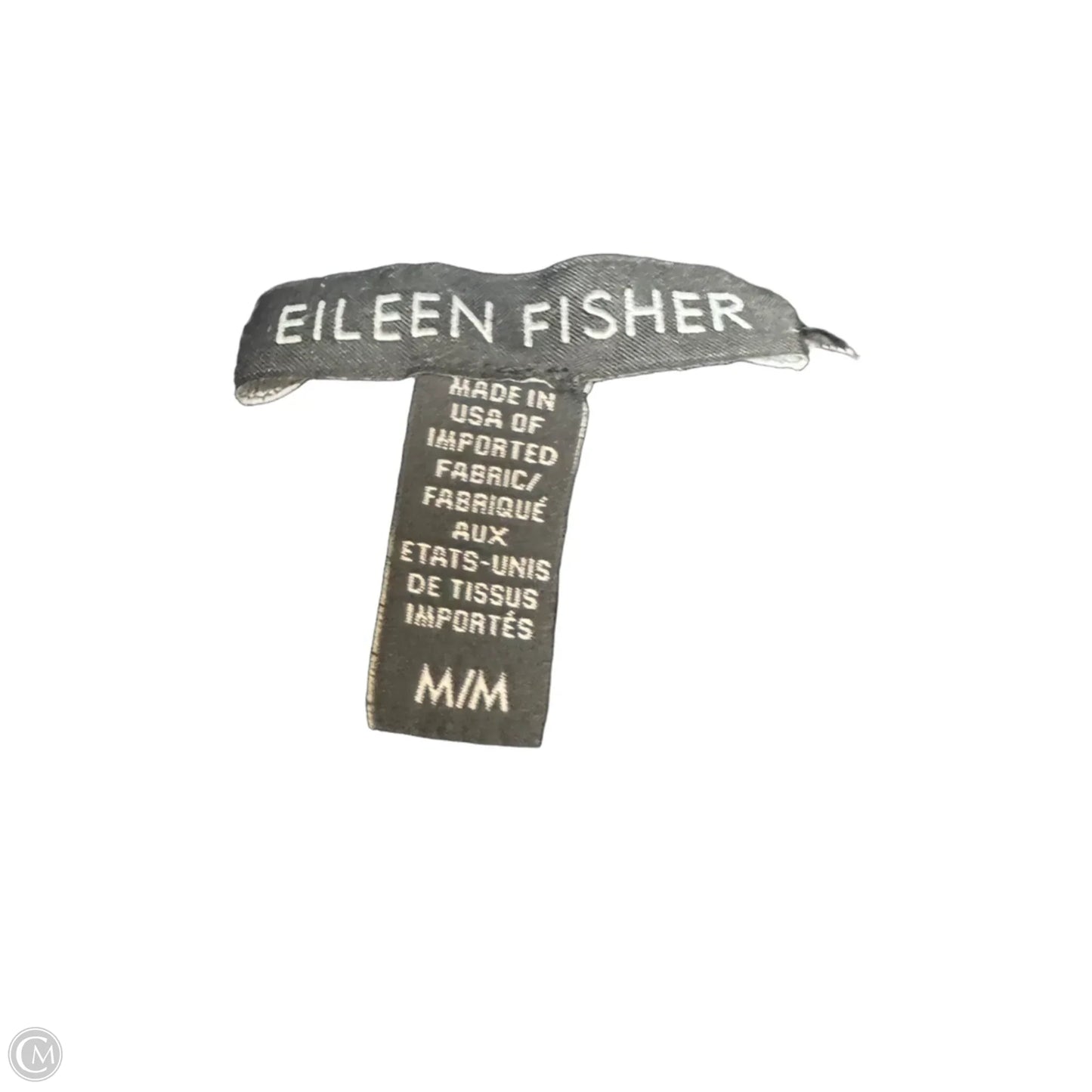 Long sleeve Dress Casual Short By Eileen Fisher In Black, Size: M