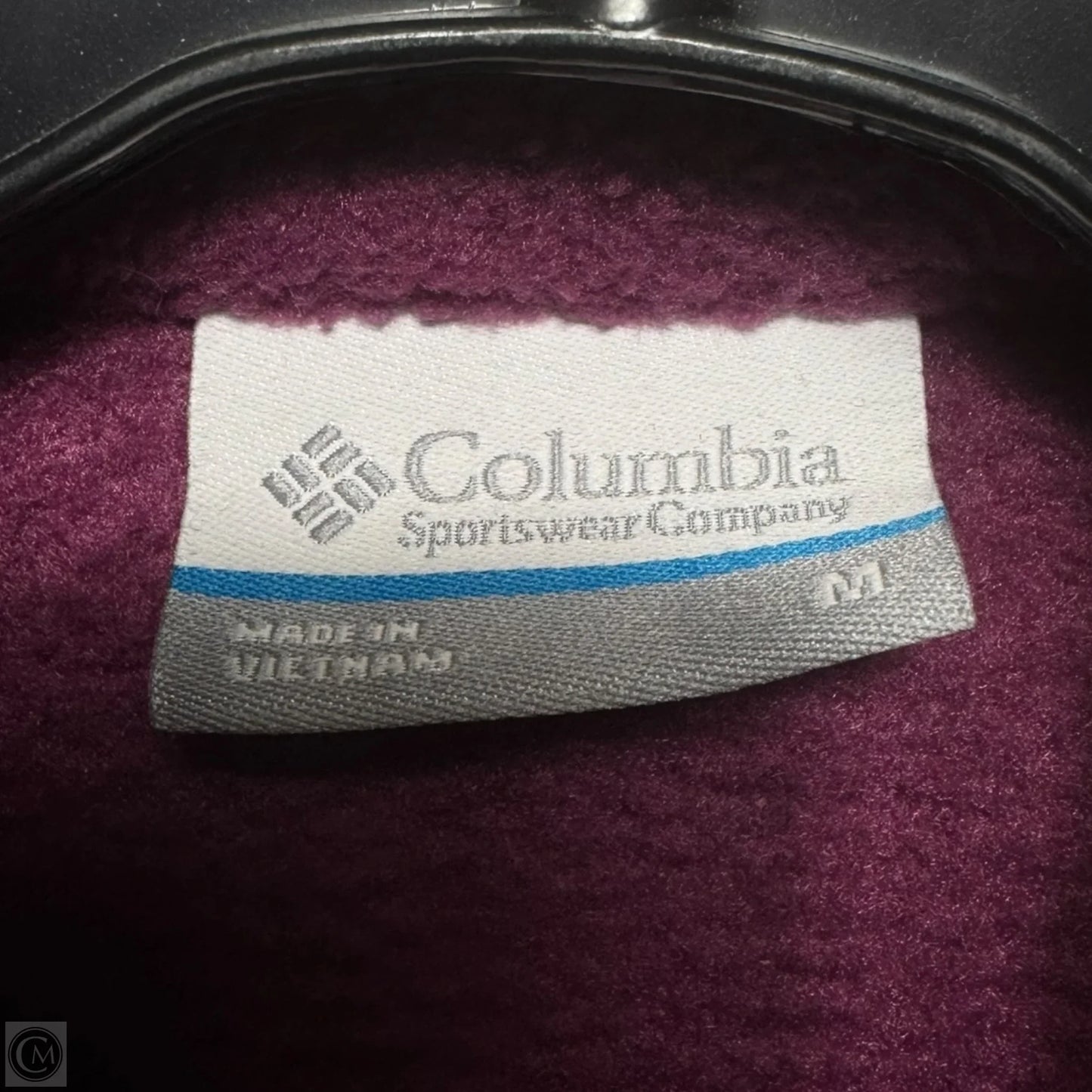 Jacket Fleece By Columbia In Purple, Size: M