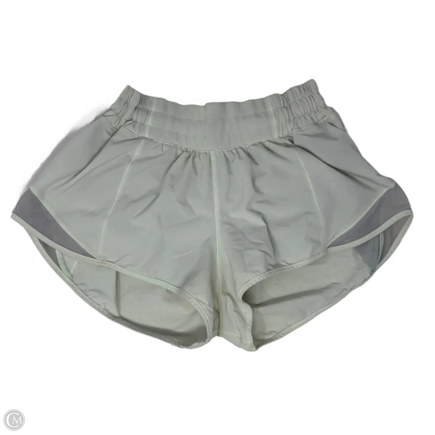 Athletic Shorts By Lululemon In Grey, Size: 4