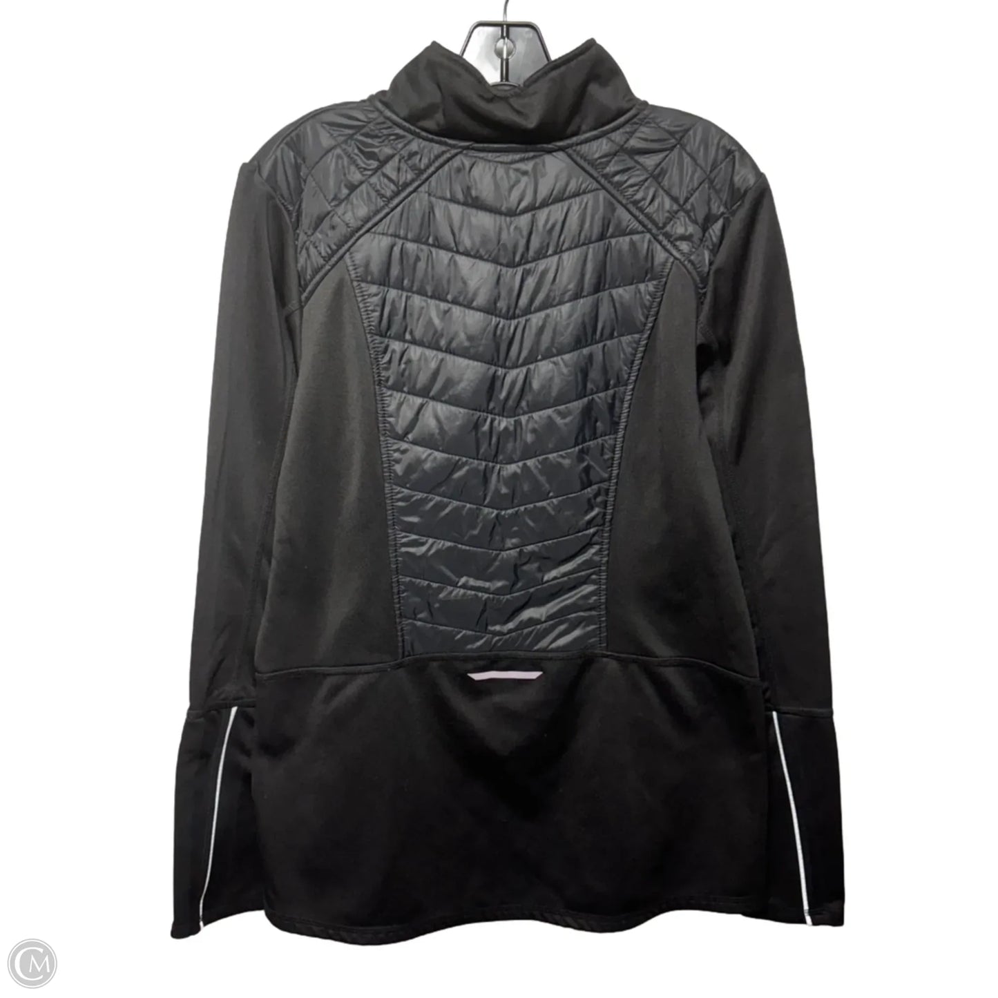 Athletic Jacket By Champion In Black, Size: Xxl